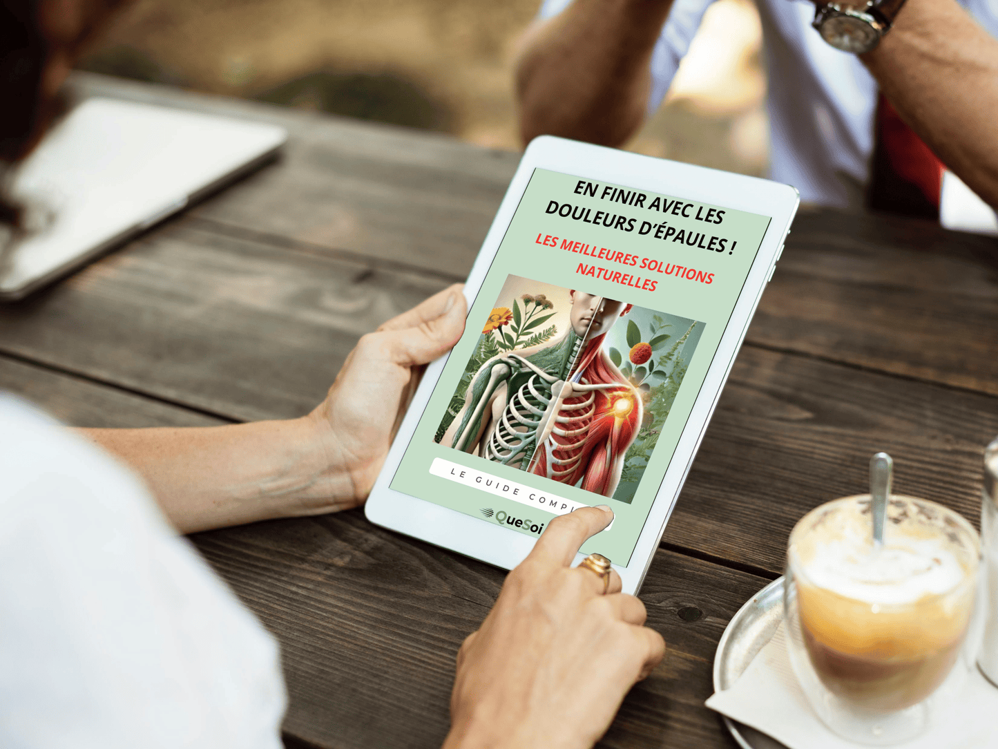 e-Book : LE GUIDE COMPLET,  EN FINIR AVEC LES DOULEURS D'ÉPAULES